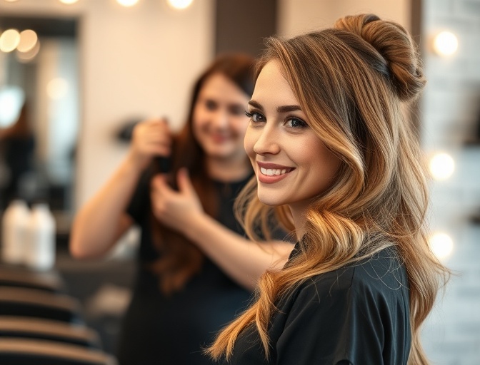 Experience at a hair salon